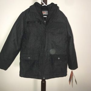 Hawk & Co weather resistant wool jacket, NEW